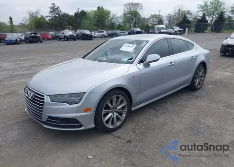 2016 Audi A7 3.0T Premium Plus from USA, damaged, VIN WAU2GAFC6GN007637